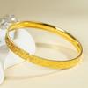 Pulsera de hielo roto de una sola cara de estilo chino Shajin de Vietnam para mujer, joyería explosiva de simulación de latón de alta gama