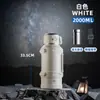 Tetera Aislada, Botella de Agua de Gran Capacidad, Botella de Agua Caliente Portátil, Montaje en Coche, Taza Térmica para Exteriores en Obra, Termo Grande de 5 Litros