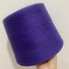 [Chu Yu Textile] 100% Fio de Poliéster 32 Contagem Meias Violeta Matéria-prima Vendas Diretas