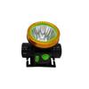 Linterna frontal con luz fuerte y luz exterior superbrillante, linterna frontal portátil para pesca nocturna al aire libre, de larga duración, recargable de litio
