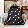 Mochila Feminina Aluno do Ensino Fundamental Ins Fofa Mochila Escolar Estudante Universitário Doce Menina Mochila Escolar Grande Capacidade Design de Nicho