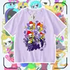 Merchandising del Juego Dandys World Camiseta de Manga Corta Dandys World para Hombres y Mujeres, Ropa de Algodón Puro de Verano, Moderna