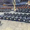 Fabricante de Ruedas Mineras: Ruedas de Transporte para Minas de Carbón con un Diámetro de 300 mm, Ancho de Vía de 600 mm, Ruedas de Mina Sólidas y Huecas de Acero Fundido