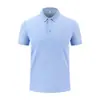 Camisa Polo Publicitaria de Color Sólido con Cuello Camisero Camiseta de Manga Corta Ropa de Trabajo para Mujer Estampado de Logo Guardería Capacitación para Maestros Ropa de Trabajo