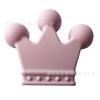 Coroa de contas de silicone DIY pulseira de jóias bebê mordedor de silicone contas soltas em estoque atacado
