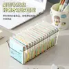 Caja de Almacenamiento Pequeña Xiaohongshu Estilo Muji Acrílico Transparente Organizador de Escritorio Simple Organizador para Dormitorio Estudiantil