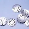 Accesorios para joyería DIY placa porosa bandeja tejida chasis redondo decorativo malla materiales de producción fabricantes suministro directo