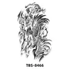 Adesivos de tatuagem atacado transfronteiriço uma geração de adesivos de tatuagem TBS flores leão tigre lobo totem tatuagem