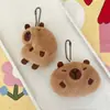 Muñeco de Peluche de Dibujos Animados Kapi Barra Colgante Hámster de Agua Decoración de Cadena de Cuentas para Mochila Llavero Colgante