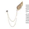 Cadena de collar de copo de nieve una variedad de accesorios de flor de borla para cuello de camisa de hombre y mujer japoneses y coreanos broche de traje joyería pasador de collar de perla 5-6