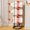 Rack de Armazenamento de Basquete de Chão Prateleira de Armazenamento de Futebol Equipamento Esportivo Indoor Infantil Bolas Cesta de Armazenamento Dobrável para Casa