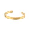 2024 novo bracelete aberto masculino minimalista nórdico moda personalidade padrão côncavo casal retrô joias de aço titânio