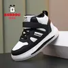 Zapatos Infantiles Babudou Zapatos Deportivos Infantiles Novedad Primavera y Otoño 2025 Zapatos Deportivos de Piel Impermeables para Niños Zapatos para Niñas Tendencia