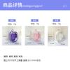 Bubble Mart Bolso de Paseo para Bebé Estilo Japonés Almacenamiento de Muñecas Transparente 16cm A Prueba de Polvo Tejido Ligero Bolsa Colgante para Jardín Bolsa de Almacenamiento para Dolor
