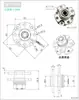 Amortecedor de Disco Cilíndrico Passagem de Eixo Rotativo Torque Grande Torção Ajustável Ferramentas Industriais Metal Rotativo Invisível