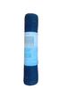 Alfombrilla de baño azul oscuro con ventosa, de espuma de PVC, antideslizante, para ducha, 90,9 x 43,2 cm