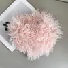 Bufanda magnética personalizada de imitación de lana de cordero, bufanda simple de felpa de color liso, protector de cuello grueso y cálido, calentador de cuello peludo de doble cara