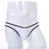 CLEVER-MENMODE - Tanga sexy transparente de cintura baja a rayas de color para hombre, transpirable y divertido, venta al por mayor