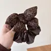 Elegante Pinza para el Cabello Triángulo con Estampado de Leopardo para Mujer 2025 Nuevo Vintage Otoño/Invierno Pinza de Tiburón para Accesorios de Peinado recogido