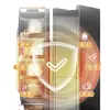 Estante de almacenamiento multicapa de pie para cocina Gabinete de almacenamiento Gabinete multifuncional Estante para ollas Alacena Aparador Sándwich
