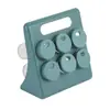 Pote de Tempero Novo Estilo, Selado e à Prova de Umidade, Garrafa de Tempero para Cozinha Doméstica, Grande Capacidade, Porta-Rack de Armazenamento de Garrafa de Tempero de Vidro Portátil
