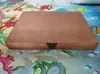 Caja de Madera Rectangular Retro Tapa abatible Almacenamiento de Escritorio Álbum de Fotos Caja de Madera Caja de Embalaje Delgada Papel A4 Venta Directa de Fábrica