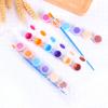 Suministro directo de fábrica, tira de pigmento acrílico de 6 colores de 2 ml para niños, pintura DIY, grafiti, cometa, pigmento de yeso cerámico.