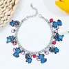 Pulsera Panjiadora de Animación de Dibujos Animados y Series de Televisión Populares Transfronteriza Colgante Stitchai Pulsera de Aleación de Zinc Venta al Por Mayor