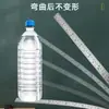 Explosiones transfronterizas regla gruesa de acero inoxidable papelería para estudiantes oficina regla de dibujo escala metálica regla de medición al por mayor
