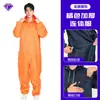 Buzo con capucha engrosado, resistente al desgaste y al viento, ropa de trabajo a prueba de polvo integrada para reparación de automóviles e industria pesada, personalizable