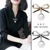 Moda Europea y Americana Nuevo Broche de Pin con Lazo para Ramillete Pin de Cuello Anti-Luz Accesorios para Ropa de Mujer Broche