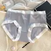 Calcinha feminina de cintura média, fina, sem costura, com toque nude, em ácido polilático e com tratamento antibacteriano na virilha, ideal para jovens estudantes e garotas sensuais.