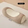 Almohada de Trigo Sarraceno Completo para Protección de la Columna Cervical, Ayuda para Dormir de Adultos, Almohada de Tracción Anti-Curvatura Ósea, Almohada Cilindrica Dura de Soporte para la Columna Cervical