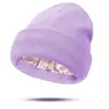 Sombreros de Satén Europeos y Americanos para Otoño e Invierno Sombreros de Punto Cálidos para Protección del Cabello de Mujer Sombreros de Lana Acrílica