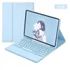 Adecuado para Samsung S10Plus Teclado Táctil Bluetooth S6Lite Candy A9+ Ranura para Lápiz Teclado Retro S9Fe Funda de Cuero