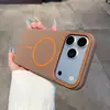 Aplicável à capa de celular iPhone 18 PRO MAX, cor contrastante, toque de pele, magnética, furos precisos, Apple 17, cor sólida, à prova de queda, 16, capa rígida