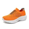 Tênis Esportivo Feminino, Sapatos de Caminhada de Verão, Sapatos Casuais Femininos, Tênis de Corrida Respirável Fly-Knit, Fornecimento Transfronteiriço de Novos Sapatos Femininos de Tamanho Grande