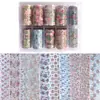 Papel de transferencia para arte de uñas estilo ins, fresco y pastoral, hada floral, pegatinas románticas para uñas, herramientas de impresión
