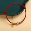 Festival do Barco Dragão corda colorida tecida à mão corda vermelha pulseira infantil para bebê zongzi sachê de tigre corda de mão presente atacado