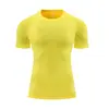 Calças Leggings Esportivas de Secagem Rápida com Manga Curta de Alta Elasticidade e Compressão Roupas Fitness para Corrida Treinamento