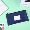 Amazon AliExpress con ventana para tarjeta, billetera de cuero PU, bolsa de almacenamiento, bolsa para efectivo y papelería, depósito de cuero