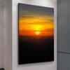 Moderno Simples Praia Do Nascer Do Sol Pôr Do Sol Pintura Spray Criativo Sofá Fundo Parede Pintura Decorativa Pendurado Pintura 2818