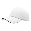 Gorra de Seis Paneles de Poliéster-Algodón Transfronteriza de Amazon con Impresión de Logo, Gorra de Béisbol, Gorra de Trabajo Bordada para Restaurantes