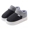 Pantuflas de algodón para mujer, pantuflas de invierno para interior en casa, nuevo estilo 2026, con tacón, forradas de felpa, engrosadas para abrigar, adecuadas para usar tanto en interiores como en exteriores, pantuflas postparto para mujer