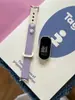Correa de Cuero con Bloques de Color y Huella de Pata de Gato Adecuada para Xiaomi Mi Band 11ª/10ª Generación 9ª/8ª Generación