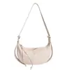 Moda Transfronteriza Nicho Bolso Croissant para Mujer, Estilo Nuevo, Estilo Perezoso, Bolso de Hombro Cruzado de Moda, Bolso de Axila Versátil Casual