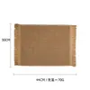 Venta caliente transfronteriza de Amazon manteles naturales ecológicos posavasos de papel tejido aislamiento térmico anti-quemaduras posavasos para cuencos posavasos decorativos