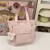 Mochila Personalizada Estilo Girly para Niñas, Mochila de Dibujos Animados de Niña con Estrellitas, Set de Dos Piezas de Gran Capacidad para Estudiante