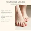 Gel Laniska para Cuidado das Unhas Cuidado Suave e Brilho para a Superfície das Unhas, Hidratante e Iluminador de Unhas, Gel Fácil de Aplicar