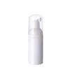 30 Botellas de Mousse Limpiador Facial Blanco para Mascotas 30/60/100ml Botellas de Espuma con Dosificador para Cuidado e Higiene Infantil, Botellas Reutilizables
